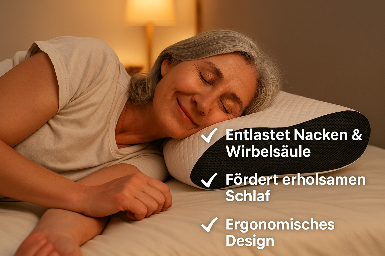 Ergonomisches Memory Kopfkissen